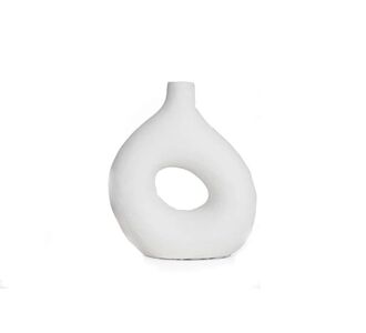 Διακοσμητικό Βάζο Origen White (30x11x33) Soulworks 0750008 |  Βάζα στο espiti