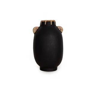Διακοσμητικό Βάζο Usiris Black (21x35) Soulworks 0750014 |  Βάζα στο espiti
