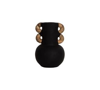 Διακοσμητικό Βάζο Kore Black (30x43) Soulworks 0750016 |  Βάζα στο espiti