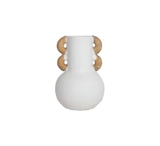 Διακοσμητικό Βάζο Kore White (30x43) Soulworks 0750017 |  Βάζα στο espiti