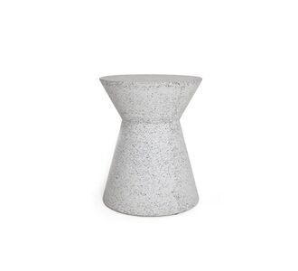 Σκαμπό Biella Terazzo Grey Black (35x35x44) Soulworks 0800001 |  Σκαμπώ στο espiti