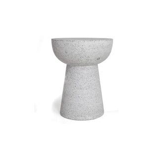 Σκαμπό Noria Terazzo Grey Black (41x41x54) Soulworks 0800005 |  Σκαμπώ στο espiti