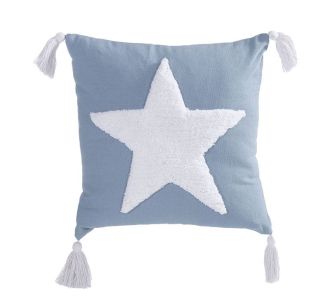 ΜΑΞΙΛΑΡΙ ΔΙΑΚΟΣΜΗΤΙΚΟ HUGGING STAR 35X35 BLUE  NEF NEF |  Βρεφικά Διάφορα στο espiti