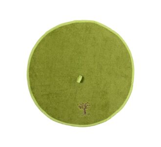 Στρογγυλή πετσέτα με κρεμαστράκι (48cm) πράσινη 6978000004554 SilkFashion |  Πετσέτες Κουζίνας στο espiti