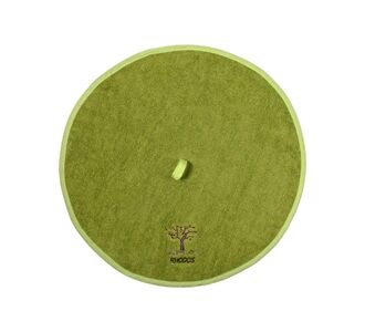 Στρογγυλή πετσέτα με κρεμαστράκι (48cm) πράσινο ΡΟΔΟΣ 6978000004567 SilkFashion |  Πετσέτες Κουζίνας στο espiti
