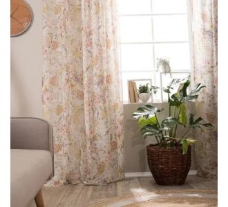 Κουρτίνα Palmas - 140x275cm 52012976 Teoran |  Ετοιμες κουρτίνες με σχέδιο στο espiti