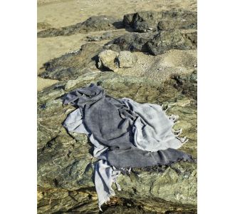 Πετσέτα/Παρεό 95x150 - Argos Dark Gray Nima Home |  Πετσέτες Θαλάσσης στο espiti
