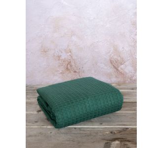 Κουβέρτα Υπέρδιπλη 220x240 Habit - Jungle Green NIMA Home |  Κουβέρτες Βαμβακερές Υπέρδιπλες στο espiti