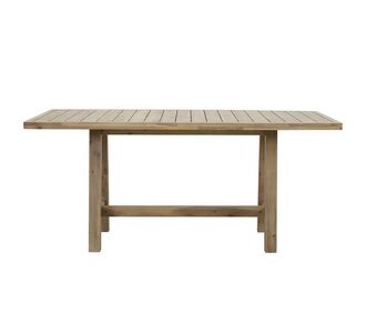 Τραπέζι Malibu pakoworld μασίφ ξύλο ακακίας 170x90x75.5εκ |  Τραπέζια κήπου στο espiti