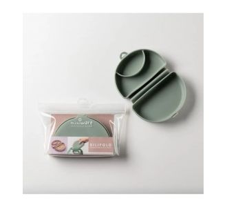 Miniware Des.13 Αναδιπλούμενο Πιάτο Σιλικόνης με βάση βεντούζα Μέντα |  Βρεφικά Διάφορα στο espiti