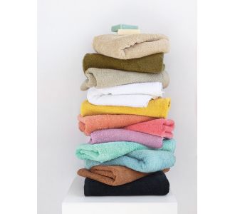 Πετσέτα Προσώπου Towels Collection 50x90 ROKE WHITE Palamaiki |  Πετσέτες Μπάνιου στο espiti