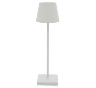 Επιτραπέζιο φωτιστικό αφής LED Brave pakoworld επαναφορτιζόμενο λευκό Φ10x35εκ |  Επιτραπέζια στο espiti