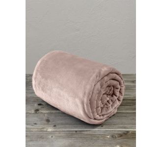 Κουβέρτα Μονή 150x220 - Meleg Light Pink Kocoon Home |  Κουβέρτες Βελουτέ Υπέρδιπλες στο espiti