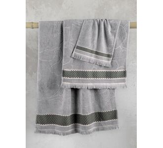 Πετσέτα 70x140 - Sutra Gray Nima Home |  Πετσέτες Προσώπου στο espiti