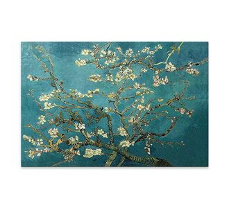 Πίνακας σε καμβά "Blooming Flowers" Megapap ψηφιακής εκτύπωσης 140x100x3εκ. |  Πίνακες στο espiti