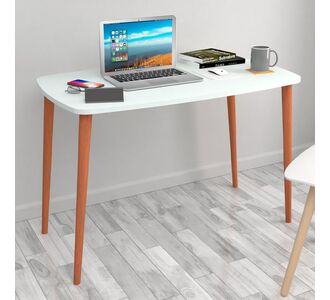 Γραφείο - τραπέζι μελαμίνης Deina Megapap χρώμα λευκό 105x60x72εκ. |  Τραπέζια στο espiti