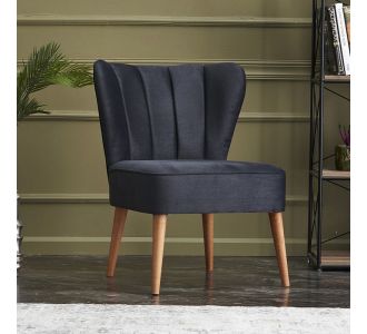 Καρέκλα Layla Megapap υφασμάτινη χρώμα ανθρακί 64x59x84εκ. |  Πολυθρόνες τραπεζαρίας στο espiti