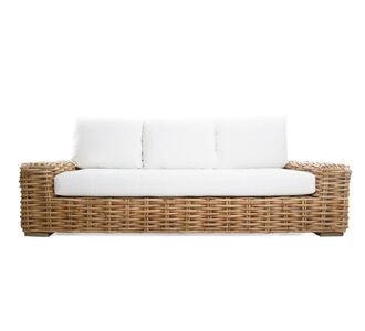 Καναπές Τριθέσιος Cirebon Natural (215x80x70) Soulworks 0100050 |  Καναπέδες στο espiti