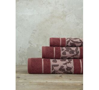 Πετσέτα 70x140 - Felicia Bordeaux Nima Home |  Πετσέτες Προσώπου στο espiti