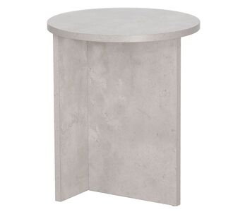 Βοηθητικό τραπέζι Camila pakoworld cement Φ40x48εκ |  Τραπεζάκια βοηθητικά στο espiti