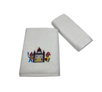Παιδικές Πετσέτες (σετ 2 τεμ) knight Astron Italy |  Πετσέτες παιδικές στο espiti