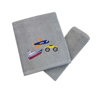 Παιδικές Πετσέτες (σετ 2 τεμ) Transport Astron Italy |  Πετσέτες παιδικές στο espiti