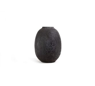 Κεραμικό Διακοσμητικό Βάζο Siso Nic Black Spot Gray Small (22x22x31) Soulworks 0630060 |  Βάζα στο espiti
