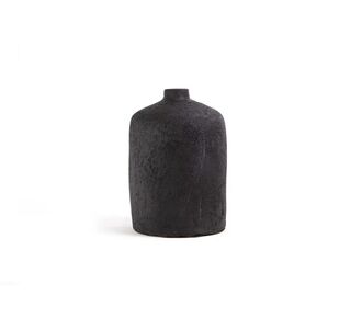 Κεραμικό Διακοσμητικό βάζο Siso Ban Black Spot Gray Medium (20x20x32) Soulworks 0630073 |  Βάζα στο espiti