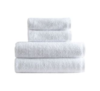 Πετσέτα Mπάνιου  Ξενοδοχείου Flat 70x140 Λευκή  530γρ. 100% cotton Πεννιέ Astron Italy |  Μπάνιο στο espiti