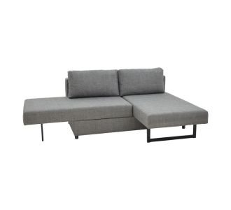 Πολυμορφικός καναπές-κρεβάτι Defry pakoworld γκρι ύφασμα 230x165x72εκ |  Καναπέδες γωνιακοί στο espiti