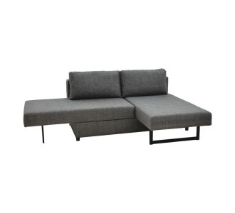 Πολυμορφικός καναπές-κρεβάτι Defry pakoworld ανθρακί ύφασμα 230x165x72εκ |  Καναπέδες γωνιακοί στο espiti