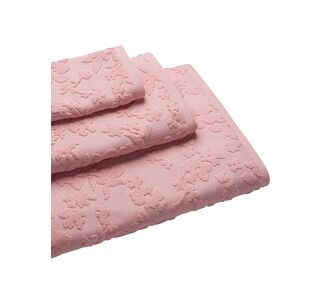 Πετσέτα NOBLE PINK 100% Βαμβάκι Σετ πετσέτες 3 τεμαχίων (30 x 50 + 50 x 90 + 80 x 150 εκ.) MADI |  Πετσέτες Μπάνιου στο espiti