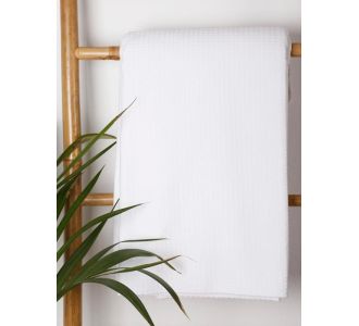 Κουβέρτα πικέ cotton White Μονή (165x265) Sunshinehome |  Κουβέρτες Βελουτέ Μονές στο espiti