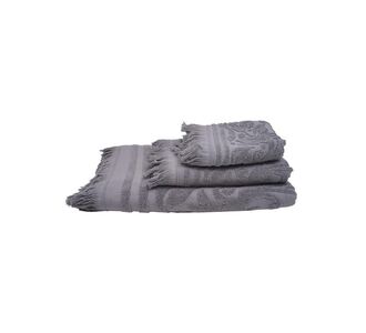 Πετσέτα Κρόσι 5 Dark Grey Μπάνιου (80x150) Sunshinehome |  Πετσέτες Μπάνιου στο espiti