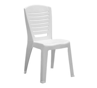 Καρέκλα πολυπροπυλενίου Tabia Megapap χρώμα λευκό 47x49x86εκ. |  Πολυθρόνες κήπου στο espiti