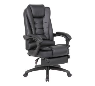 Καρέκλα γραφείου διευθυντή με υποπόδιο Acel pakoworld pu μαύρο 158x63x117.5εκ |  Καρέκλες γραφείου στο espiti