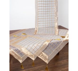 Σετ 4 τεμαχίων (100cm x 100cm, 45cm x 110cm,2x45cm x 45cm) AK-12 5206978162428 SilkFashion |  Καρέ στο espiti