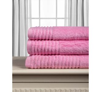 Βαμβακερή πετσέτα ΕΡΑΤΩ 600gsm (75cm x 150cm) Pink 5206978164415 SilkFashion |  Σετ Πετσέτες στο espiti