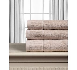Βαμβακερή πετσέτα ΜΕΛΩΔΙΑ 600gsm (75cm x 150cm) beige 5206978164095 SilkFashion |  Σετ Πετσέτες στο espiti