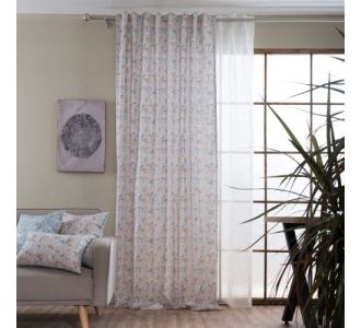  Κουρτίνα (Έτοιμη Ραμμένη) Altea - 140x275cm 52015433 Teoran |  Ετοιμες κουρτίνες με σχέδιο στο espiti