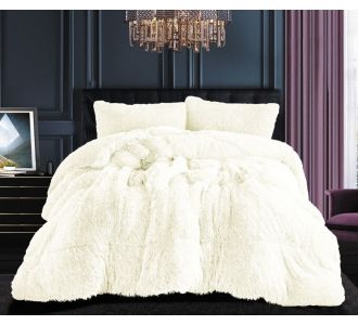 Κουβερτοπάπλωμα μαλλιαρό (170cm x 220cm) ivory  5206978074240 SilkFashion |  Κουβερτοπαπλώματα  στο espiti