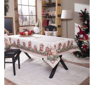 Τραπεζομάντηλο Leoben - 140x140cm 52016272 Teoran |  Χριστουγεννιάτικα Τραπεζομάντηλα  στο espiti