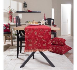 Τραβέρσα Hagen 10 - 45x180cm 52016078 Teoran |  Χριστουγεννιάτικες Τραβέρσες στο espiti