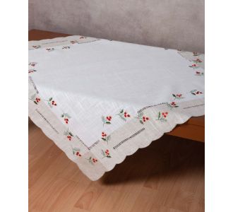 Χριστουγεννιάτικο καρέ 051 (90cm x 90cm) 5206978016998 SilkFashion |  Χριστουγεννιάτικα Τραπεζομάντηλα  στο espiti