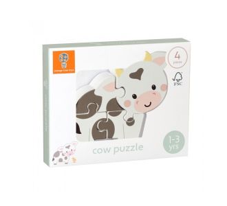 Παζλ Αγελάδα Orange Tree Toys |  Βρεφικές Πάντες στο espiti