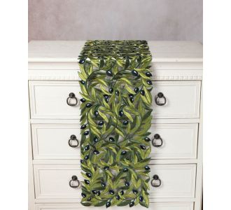Τραβέρσα 2352 (30cm x 160cm) μαύρη ελιά 5206978162015 SilkFashion |  Τραπεζομάντηλα στο espiti