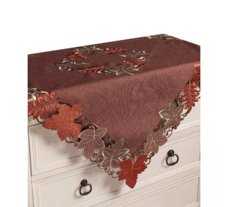 Καρέ 19612 (85cm x 85cm) κεραμιδί 5206978017230 SilkFashion |  Τραπεζομάντηλα στο espiti