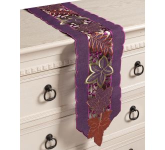 Τραβέρσα 19612 (20cm x 165cm) μώβ 5206978166181 SilkFashion |  Τραπεζομάντηλα στο espiti