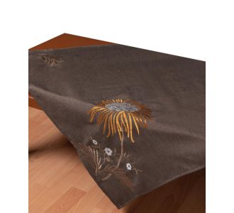 Καρέ 5126 (85cm x 85cm) καφέ 5206978017421 SilkFashion |  Τραπεζομάντηλα στο espiti