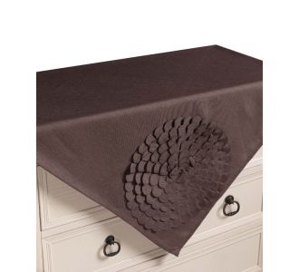 Καρέ 538 (85cm x 85cm) καφέ 5206978017315 SilkFashion |  Τραπεζομάντηλα στο espiti